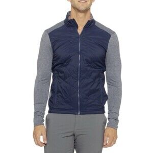 KJUS Men’s Retention Golf Jacket Navy/Gray Size Large Excellent Condition